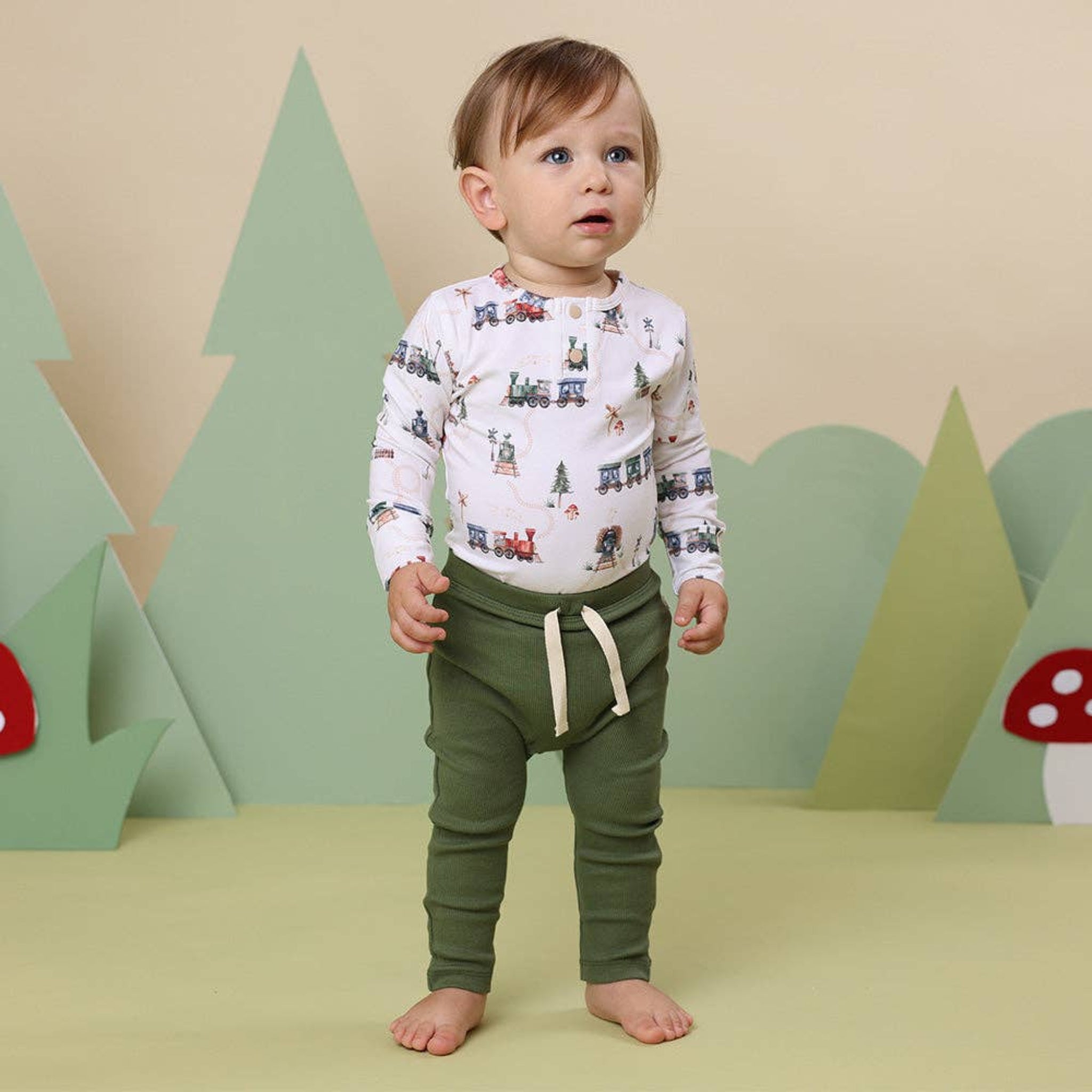  Long Sleeve Bodysuit Trains