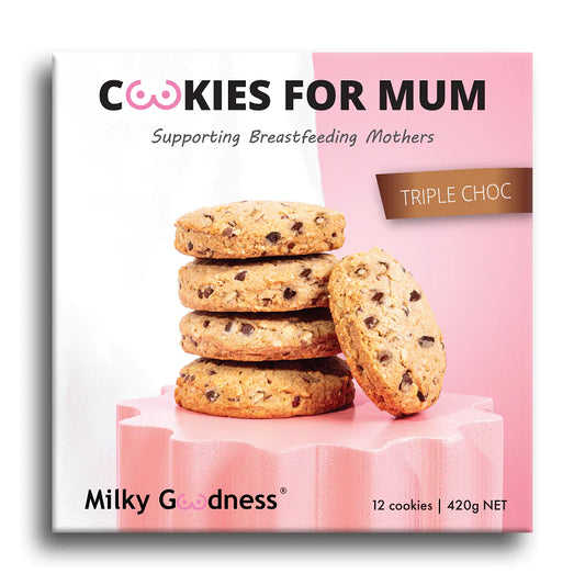 Triple Choc- Lactation cookies -Milky Goodness