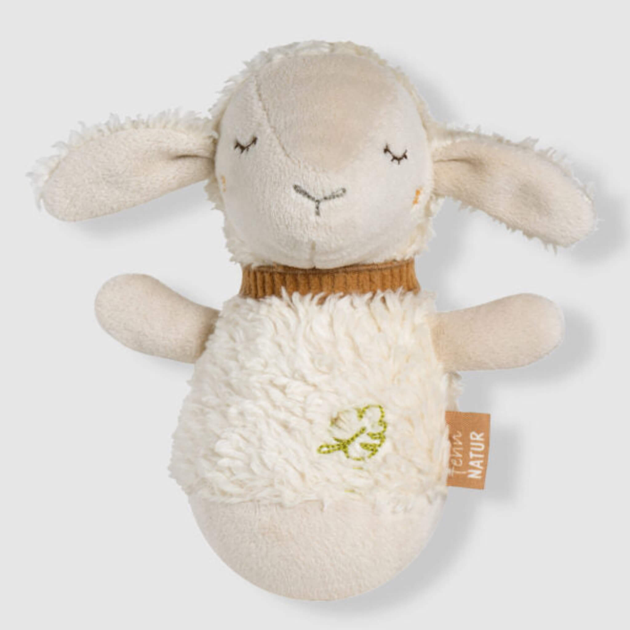 Mini Roly Poly Sheep – Organic Cotton Baby Toy