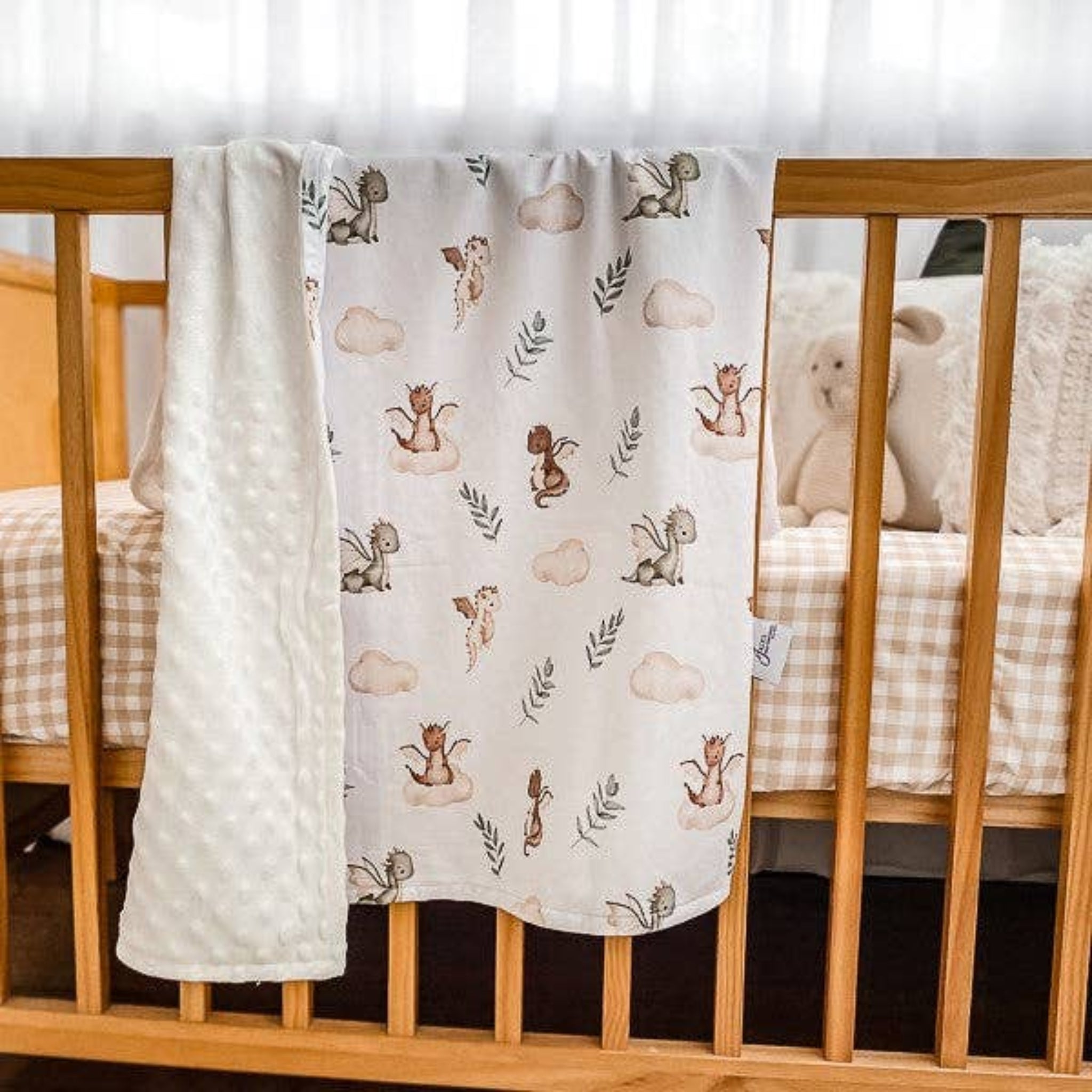  Minky Pram Blanket Mystique
