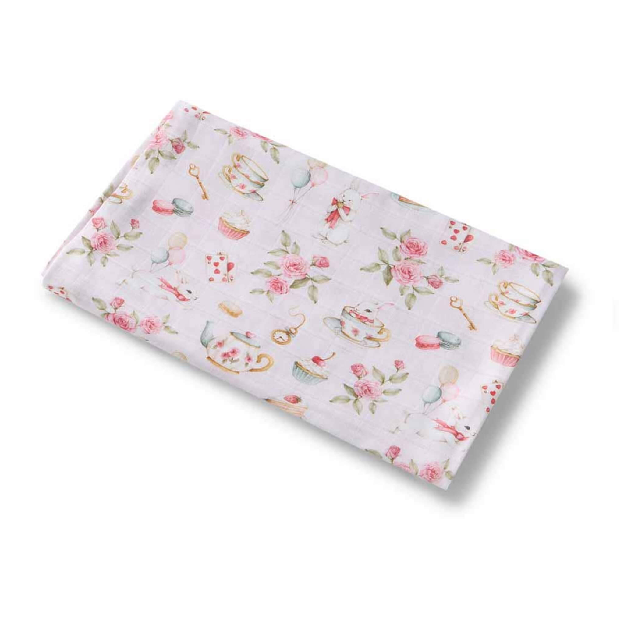  Muslin Wrap Alice’s Tea Party