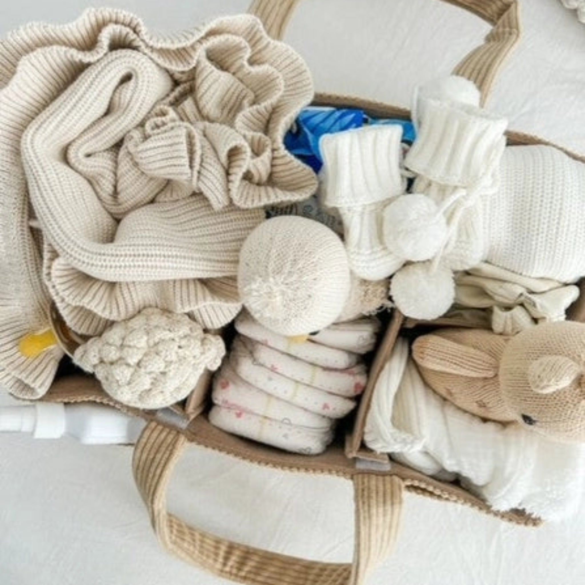Nappy Caddy Cord Latte