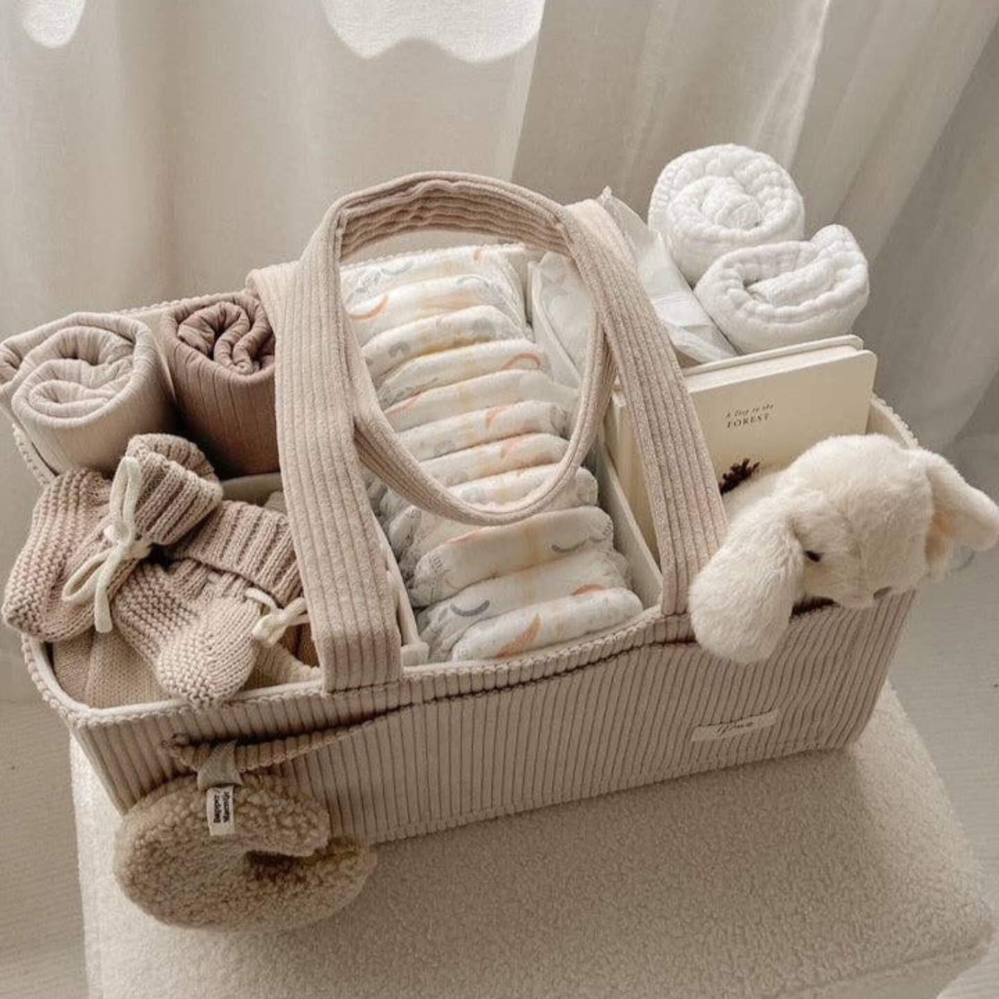 Nappy Caddy Organiser  Taupe 
