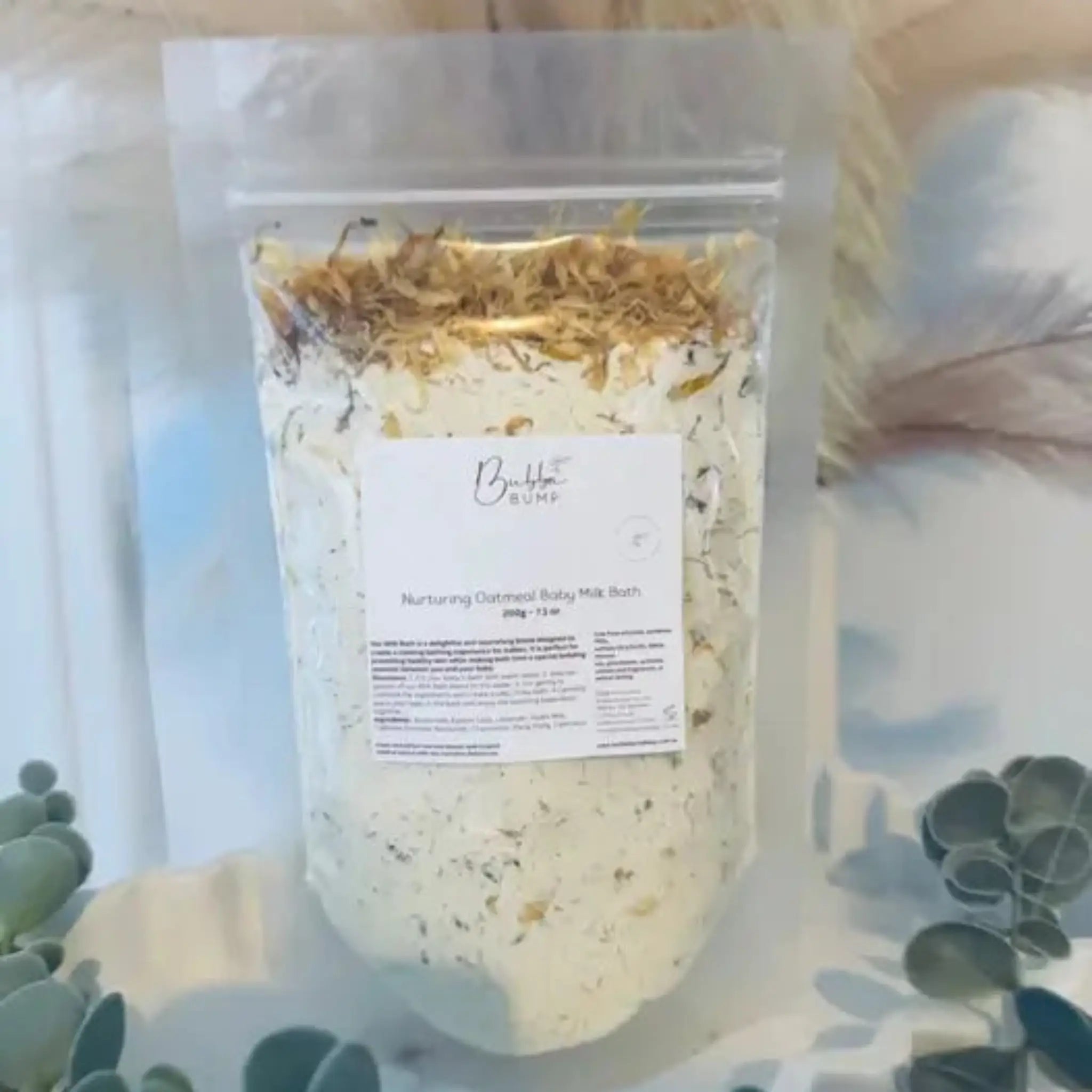 Oatmeal Baby Milk Bath