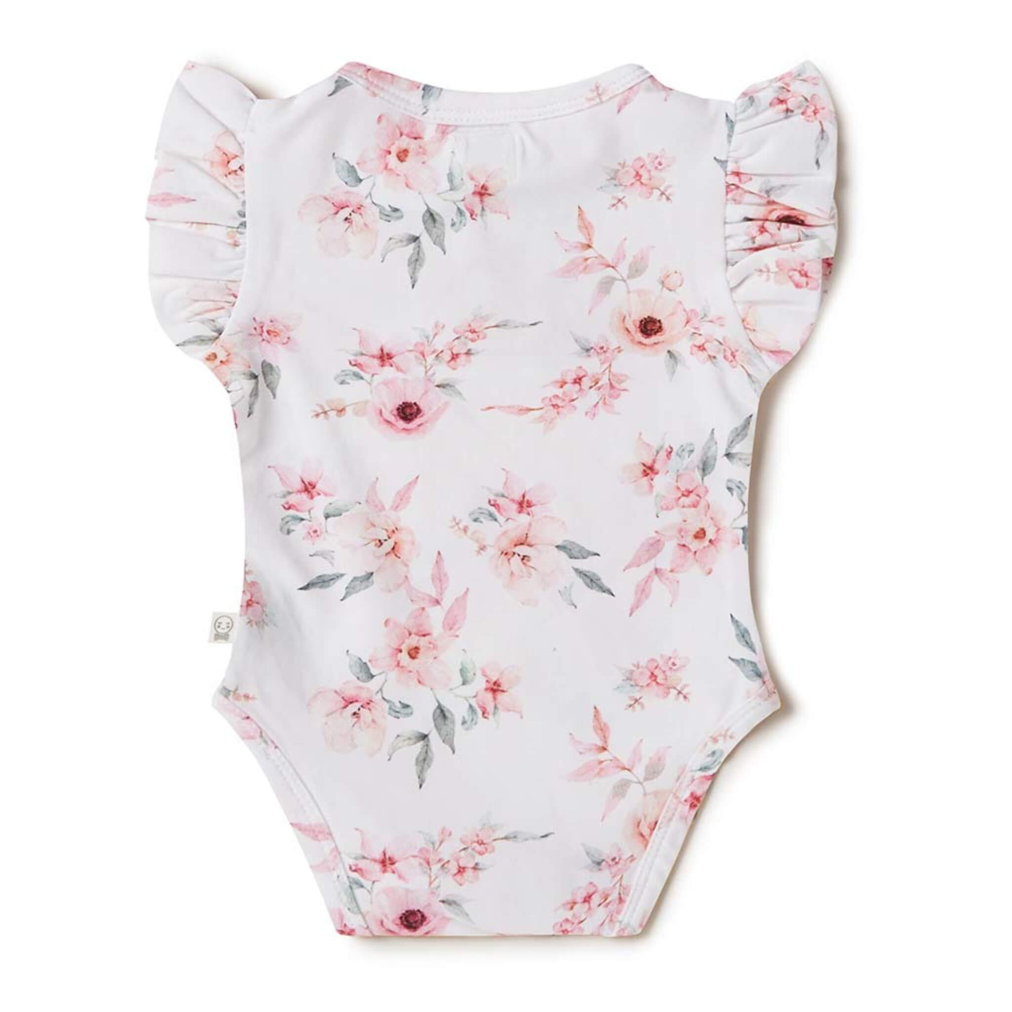 Organic Cotton Baby Bodysuit Camille– for Newborns & Toddlers