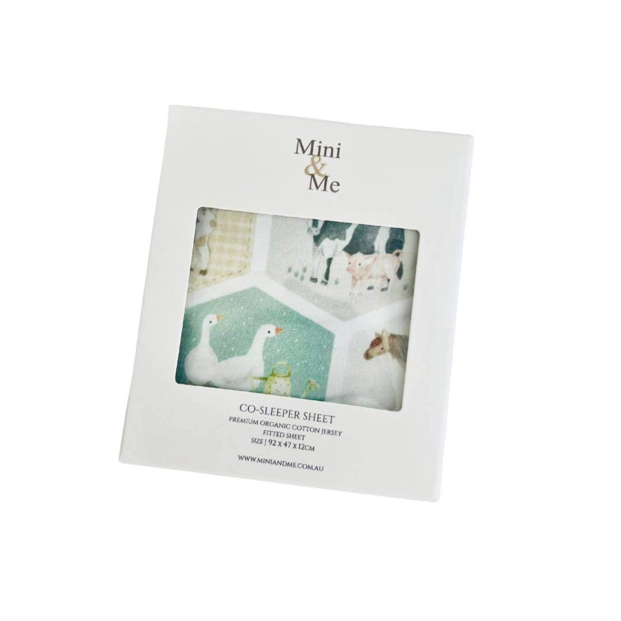 Patchwork Farm Co-Sleeper & Bassinet Sheet Organic Cotton Fitted Sheet