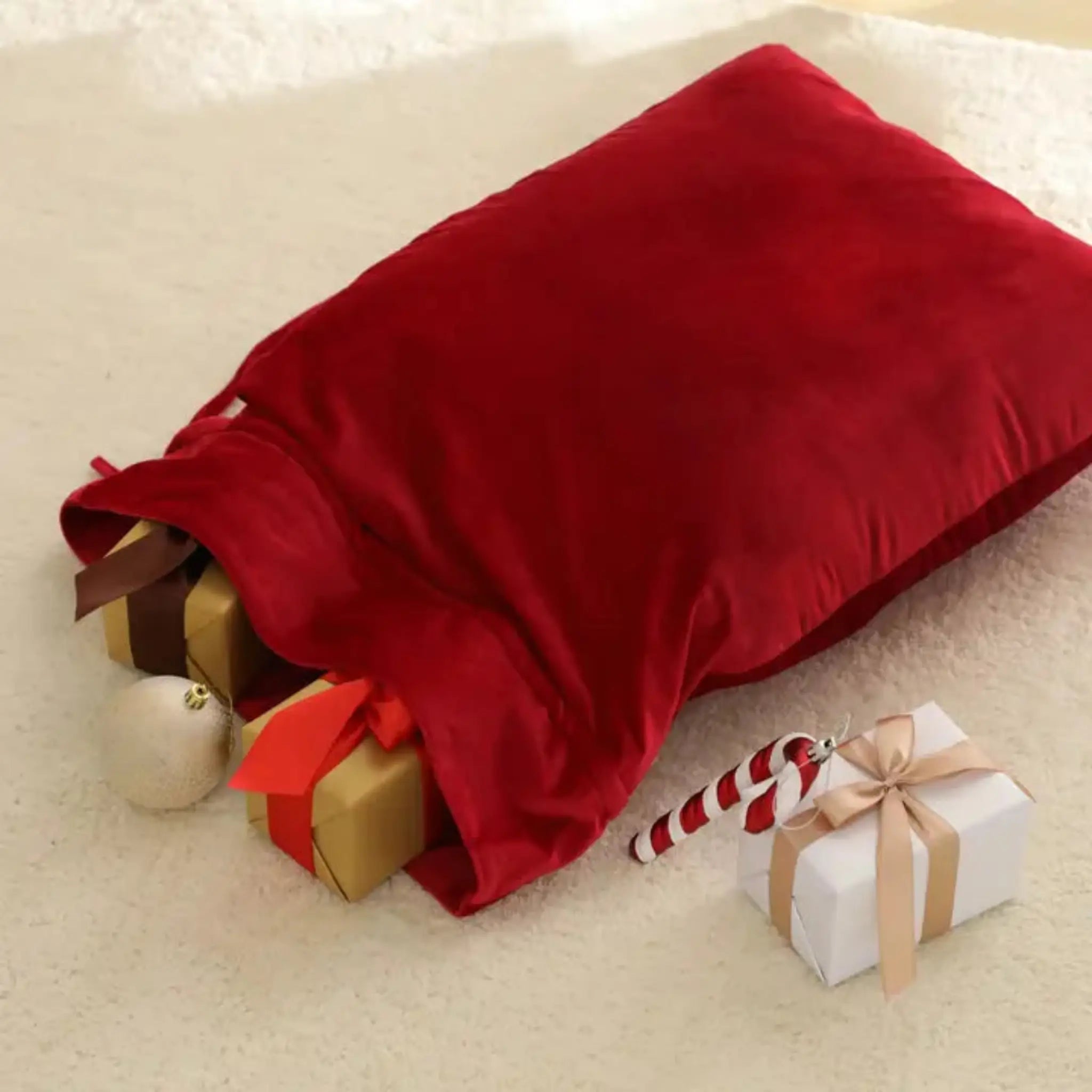 Personalised Velvet Santa Sack