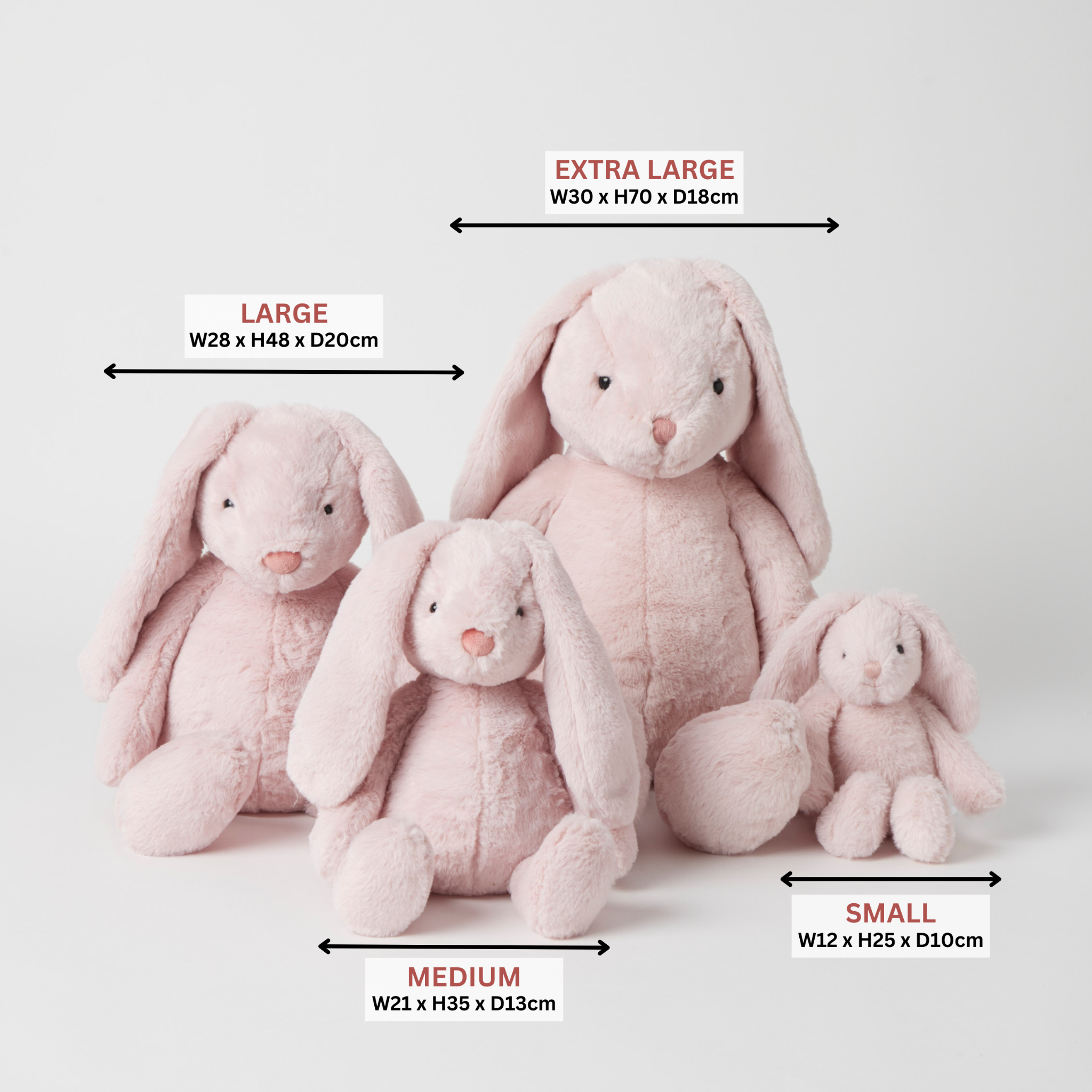 Plush Bunny Pink