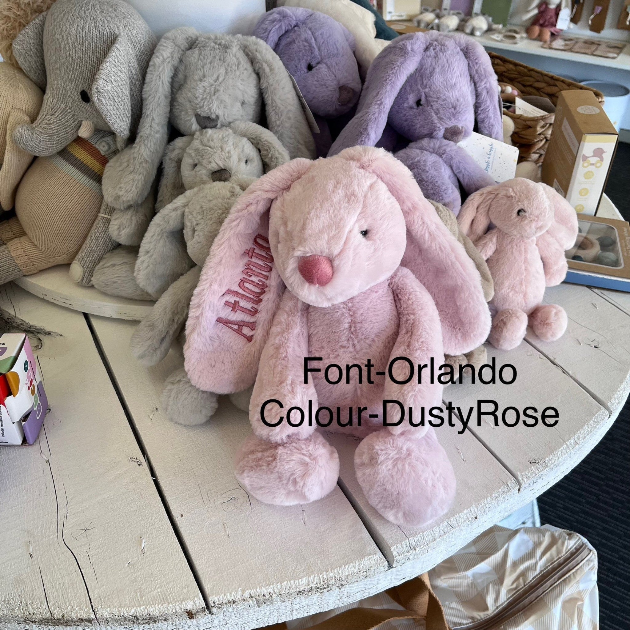 Plush Bunny Pink