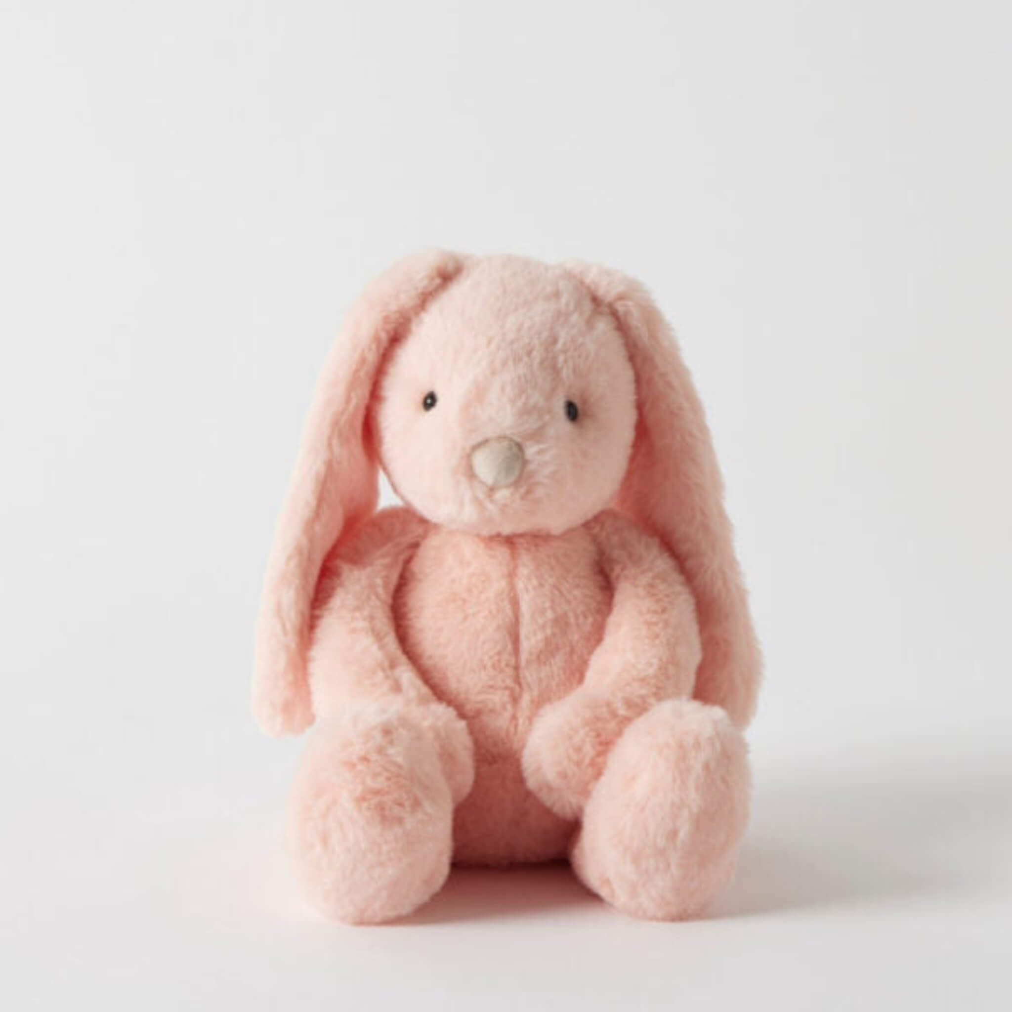 Plush Peach Bunny