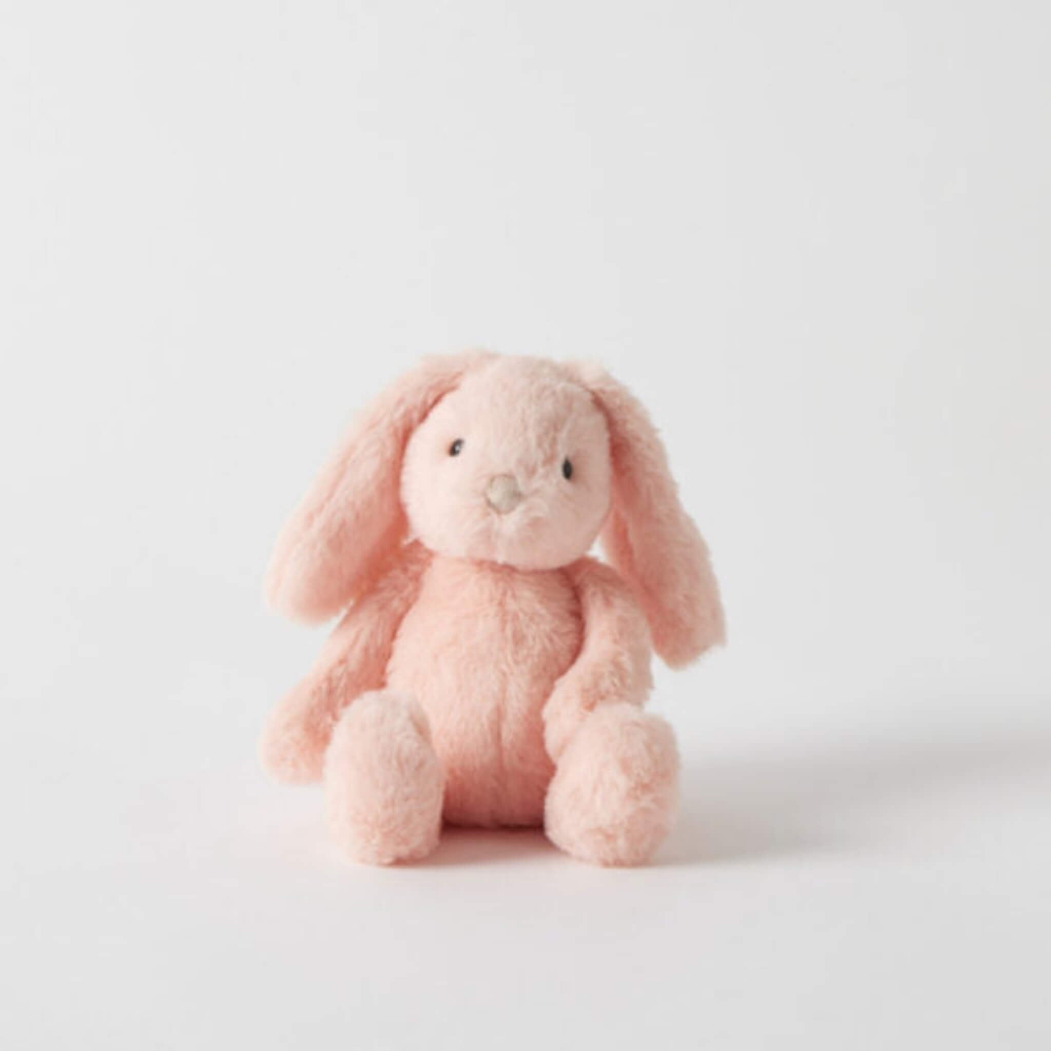 Plush Peach Bunny