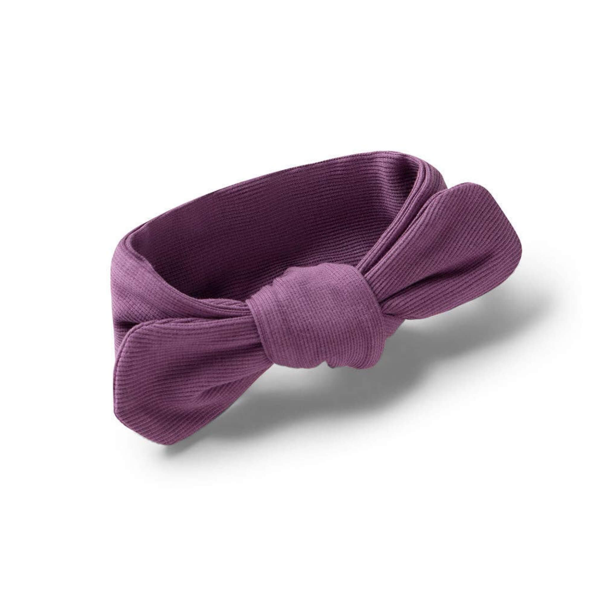 Ribbed Topknot Mulberry