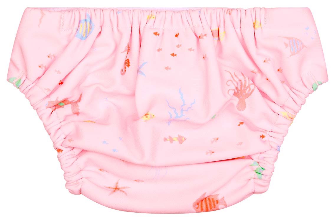 Coral Classic Swim Nappy- Toshi