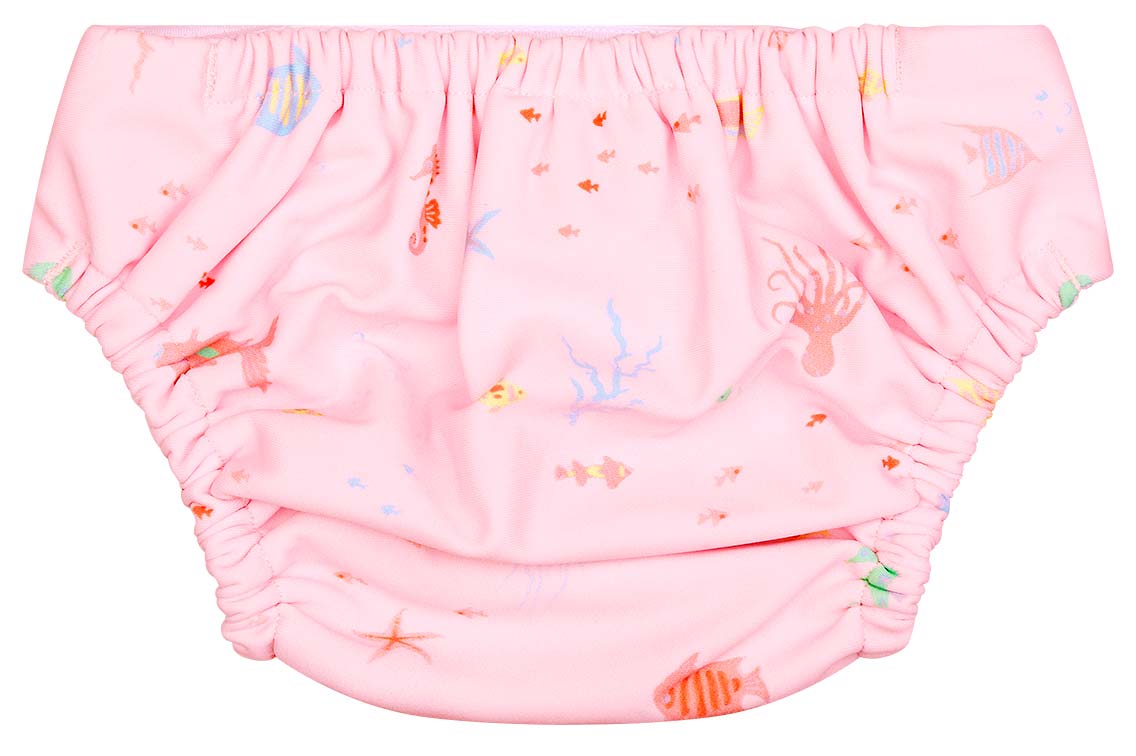 Coral Classic Swim Nappy- Toshi