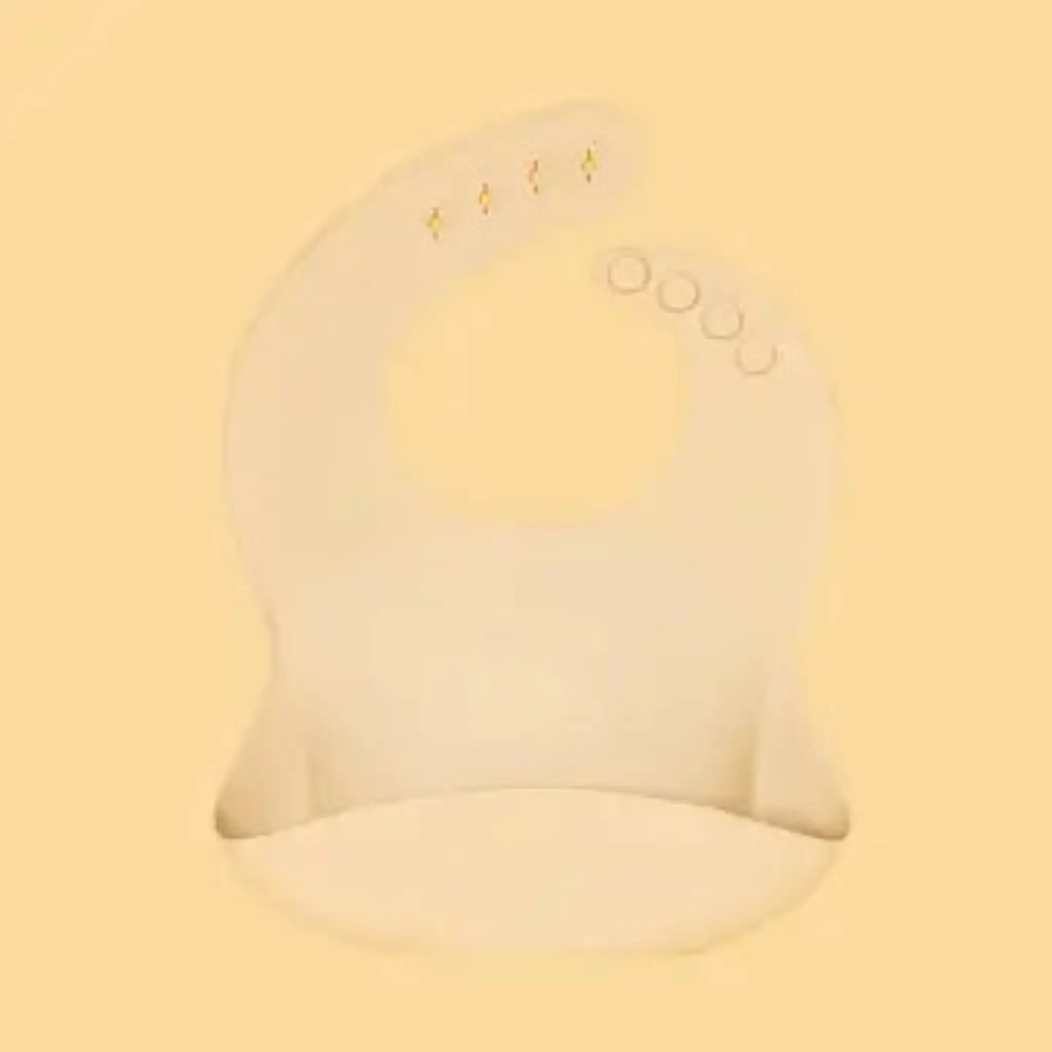Silicone Bibs Vanilla