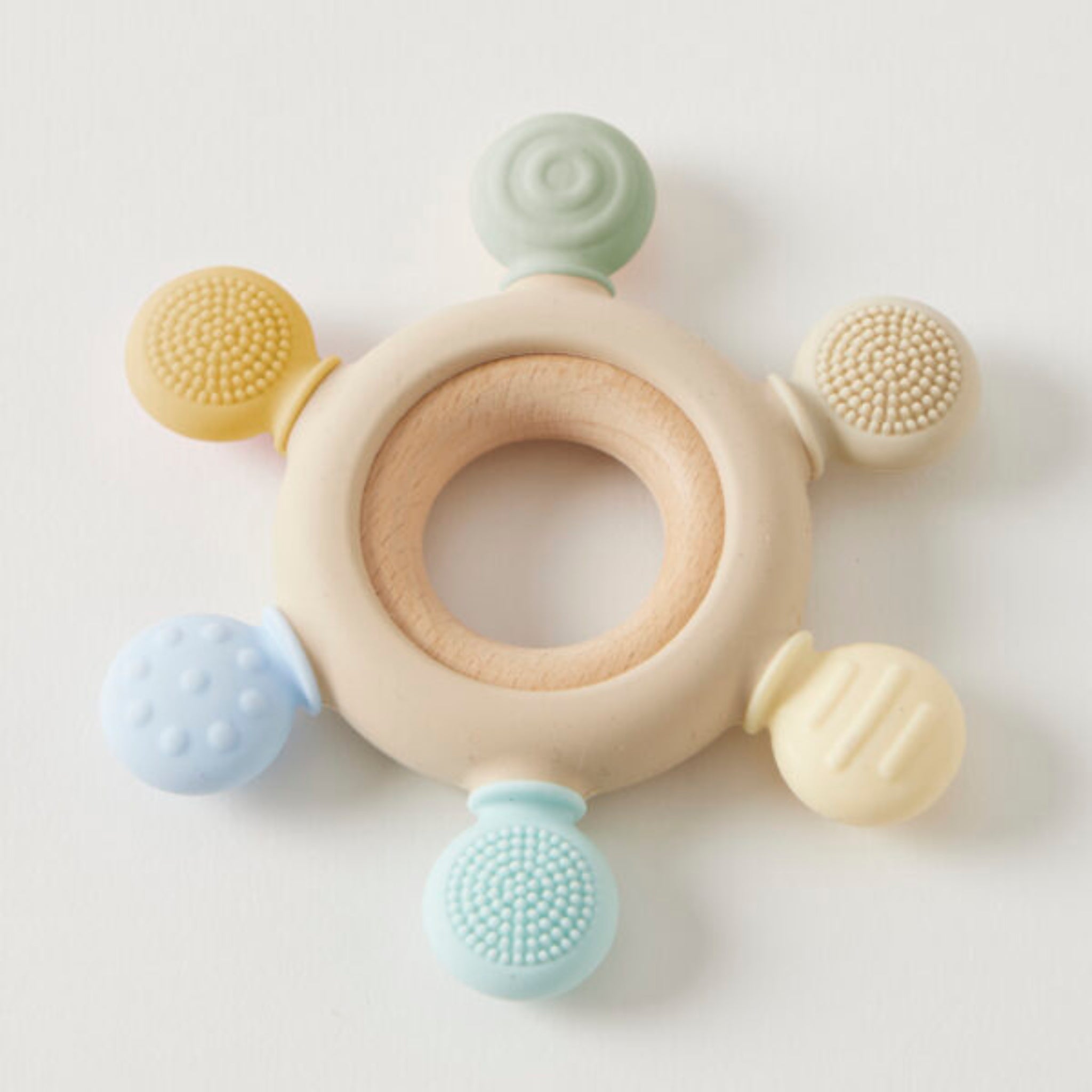 Silicone Sensory Teether Wheel