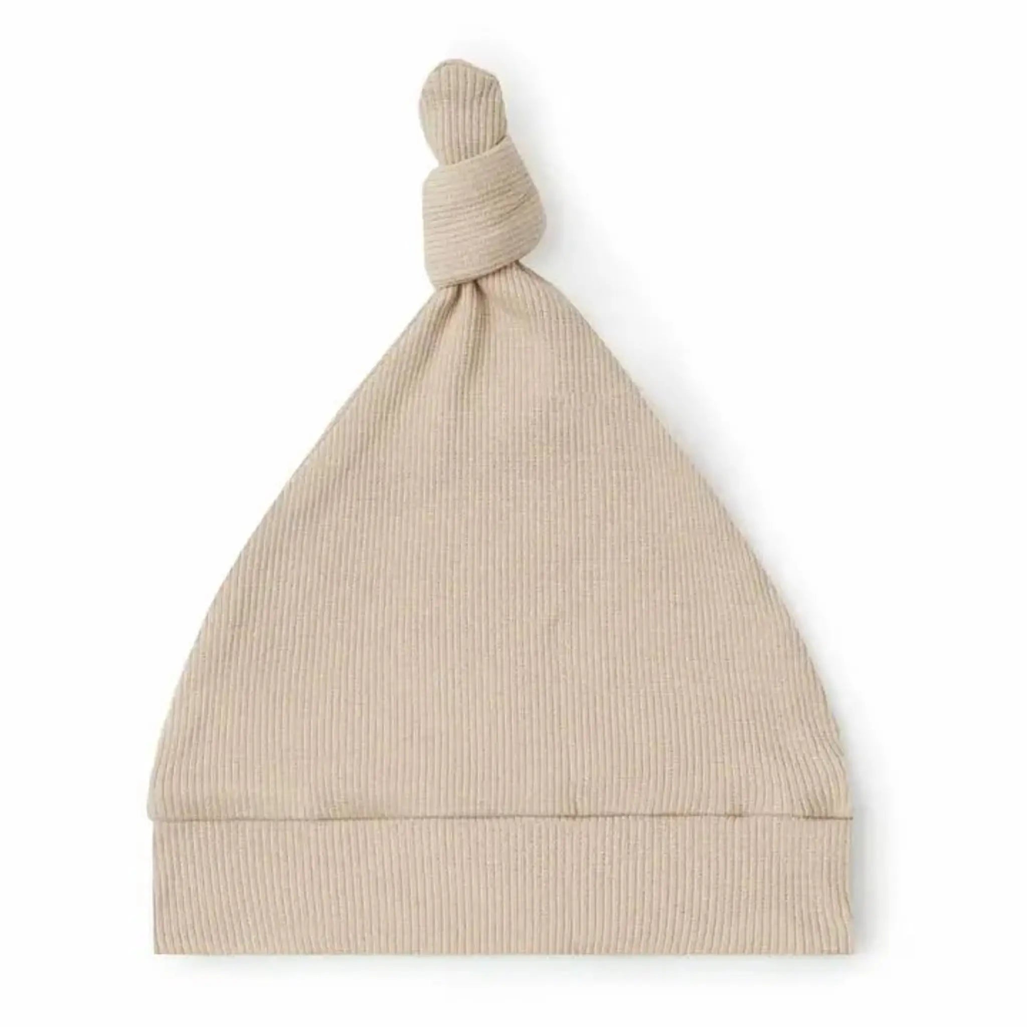 Snuggle Hunny Pebble Ribbed Knotted Baby Beanie