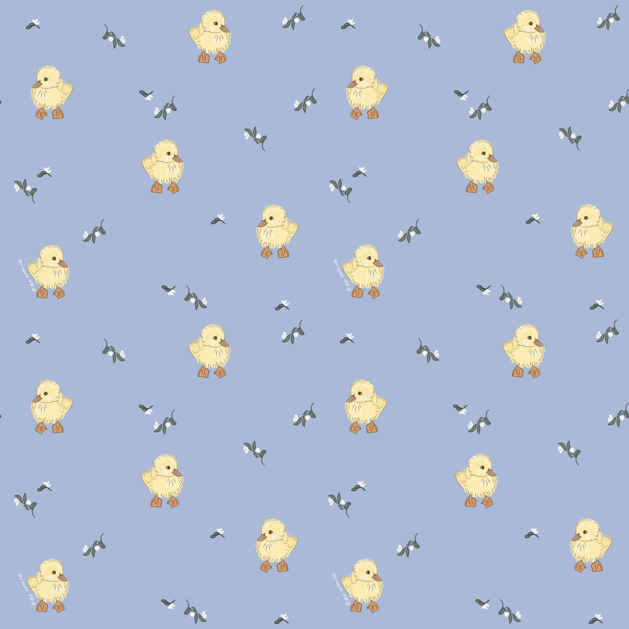 Spring Duckling Baby Swaddle Wrap