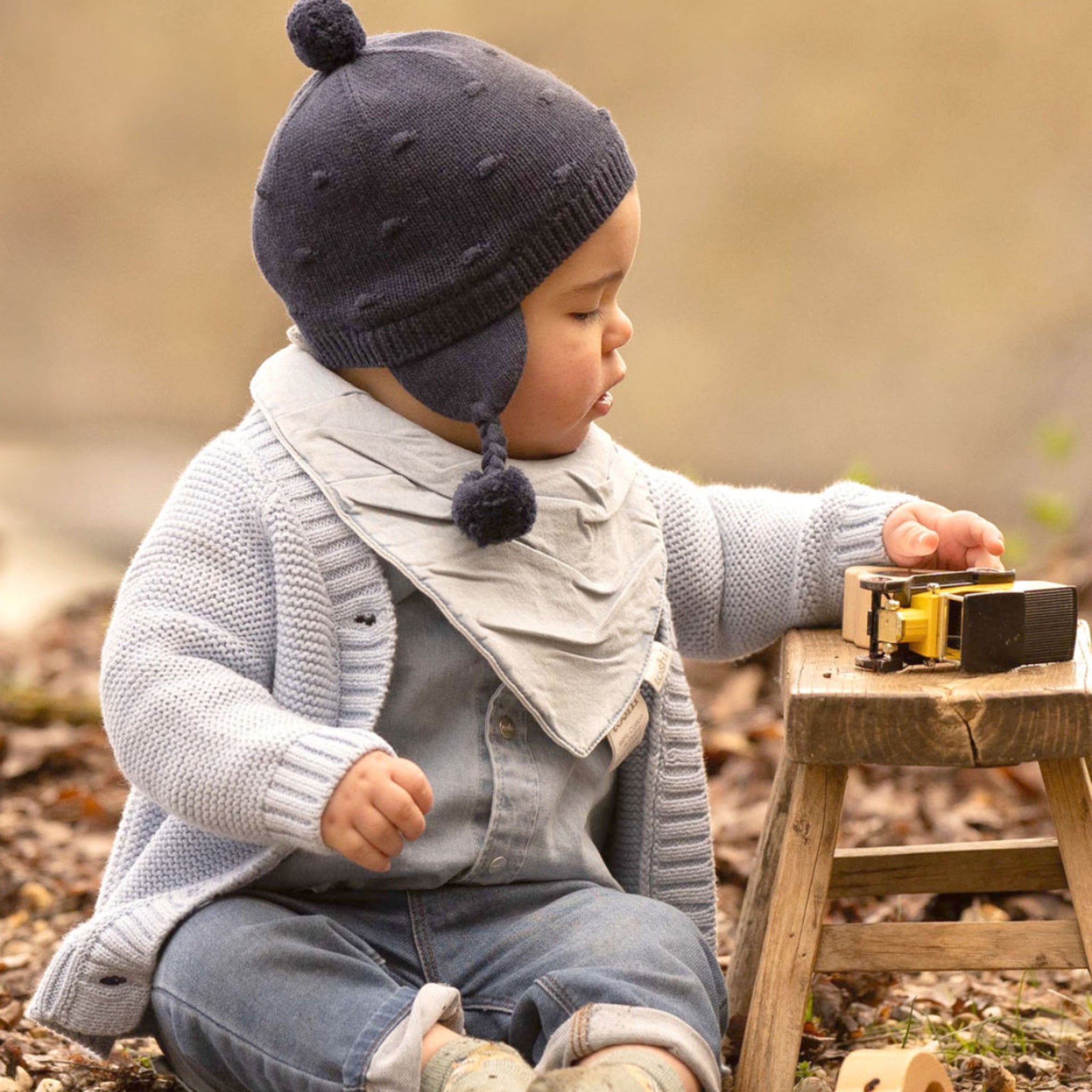 Toddler Cardigan Andy/Seabreeze