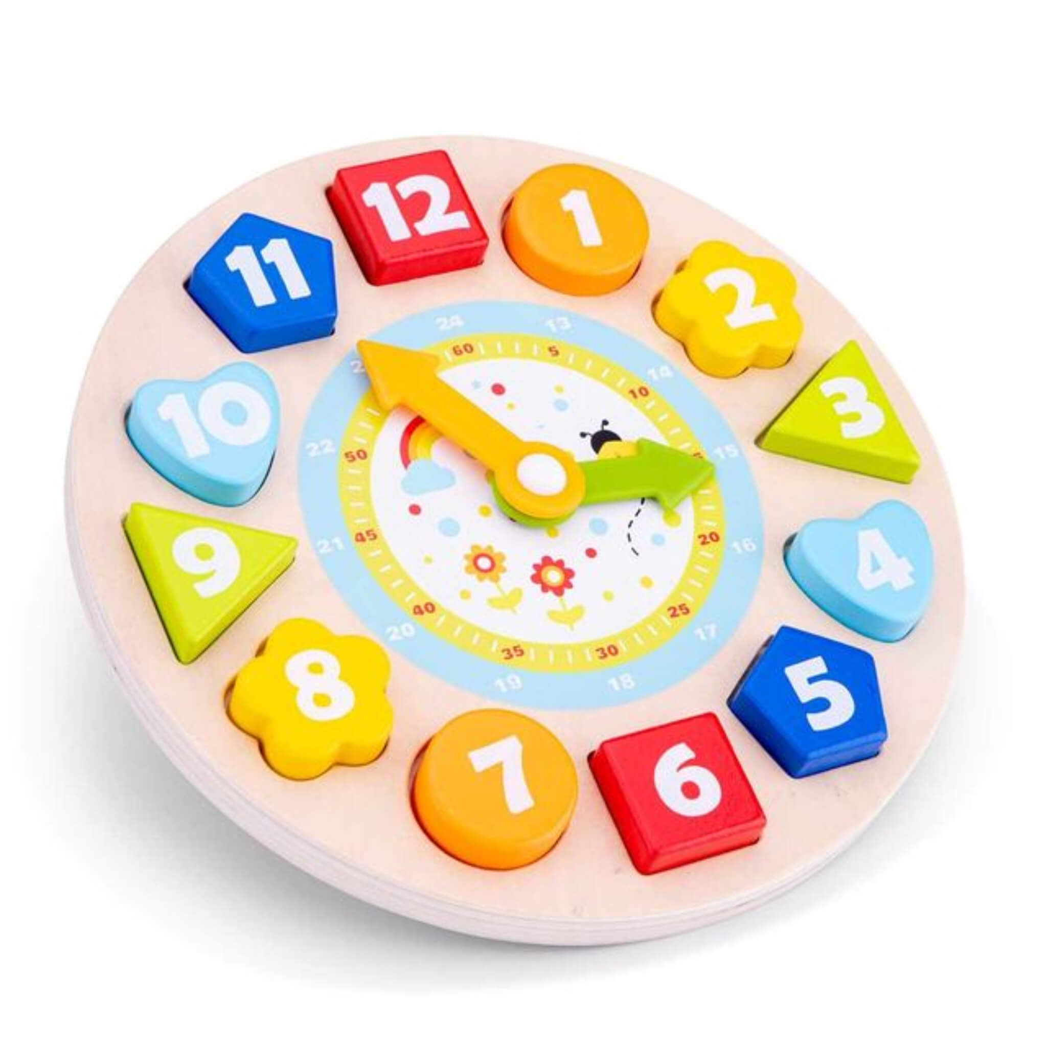 Wooden Learning Clock Toy