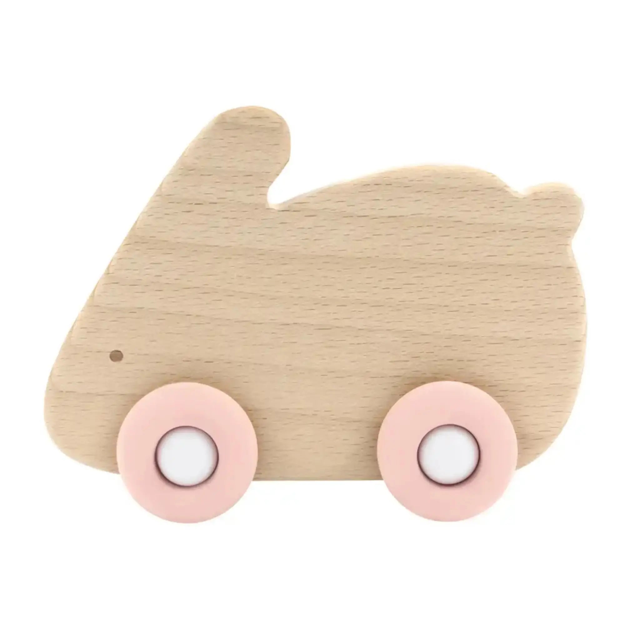 Wooden Push A Long Rabbit