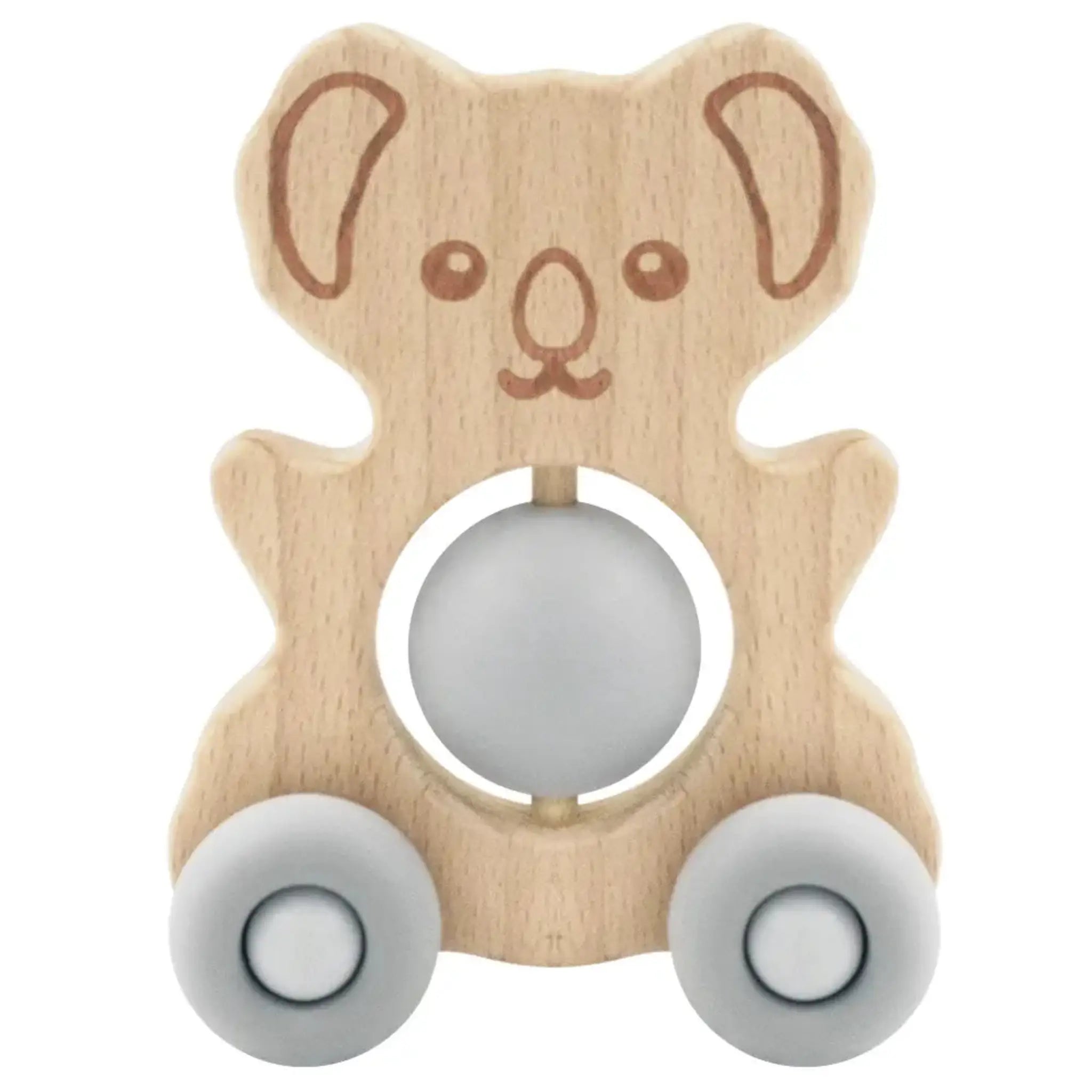 Wooden Push-Along Koala
