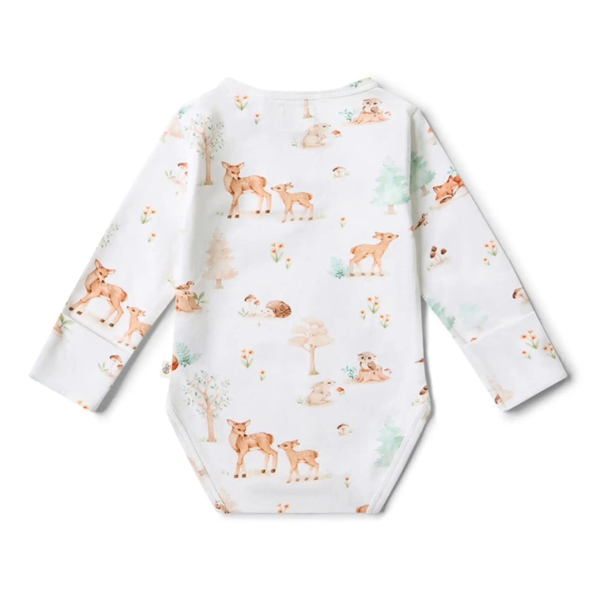 Woodland Tales Organic Baby Bodysuit | Snuggle Hunny