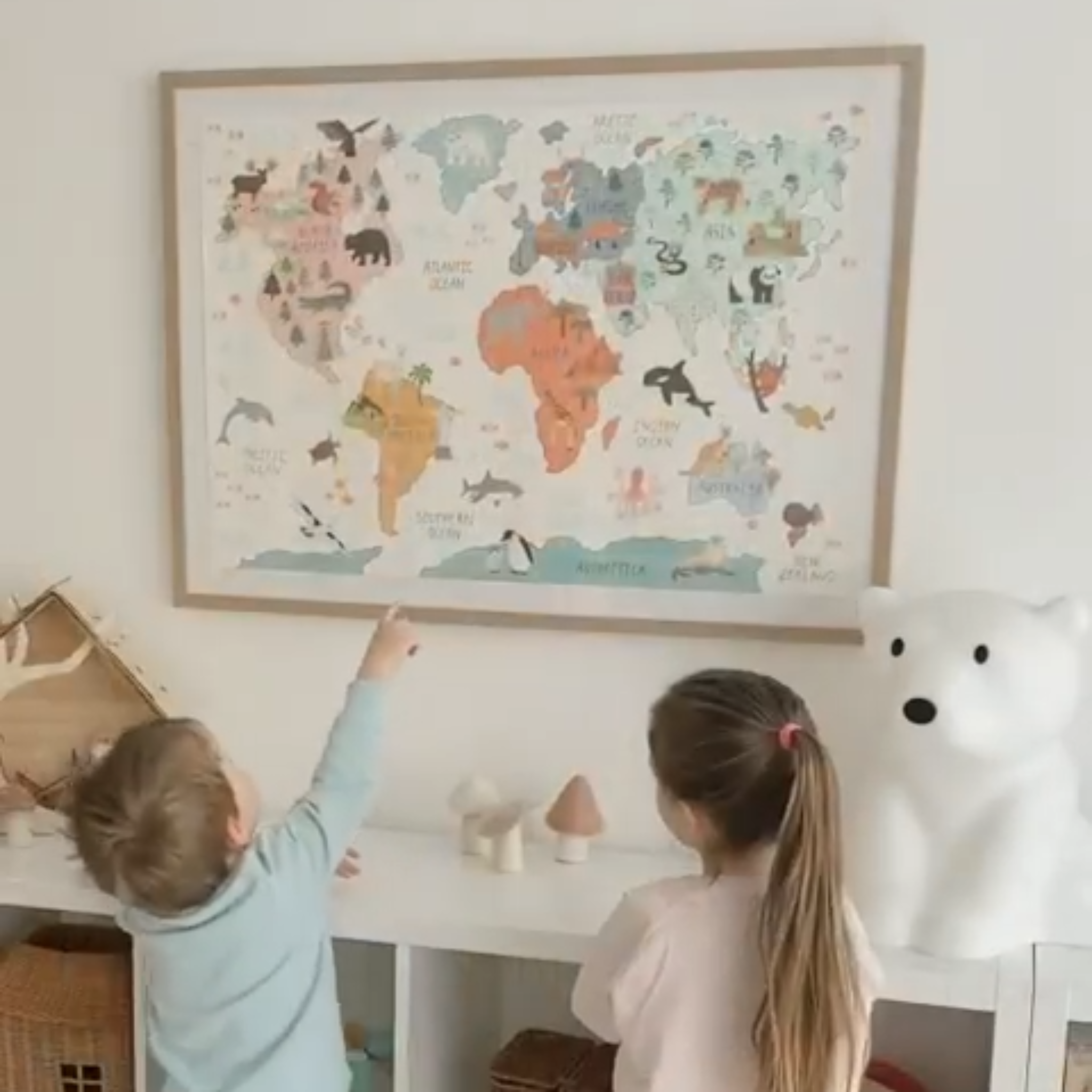 World Map Print