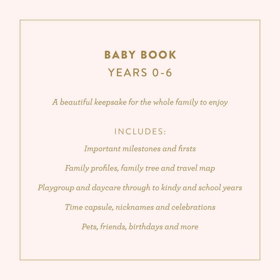 Mini Baby Book Sage-Fox & Fallow