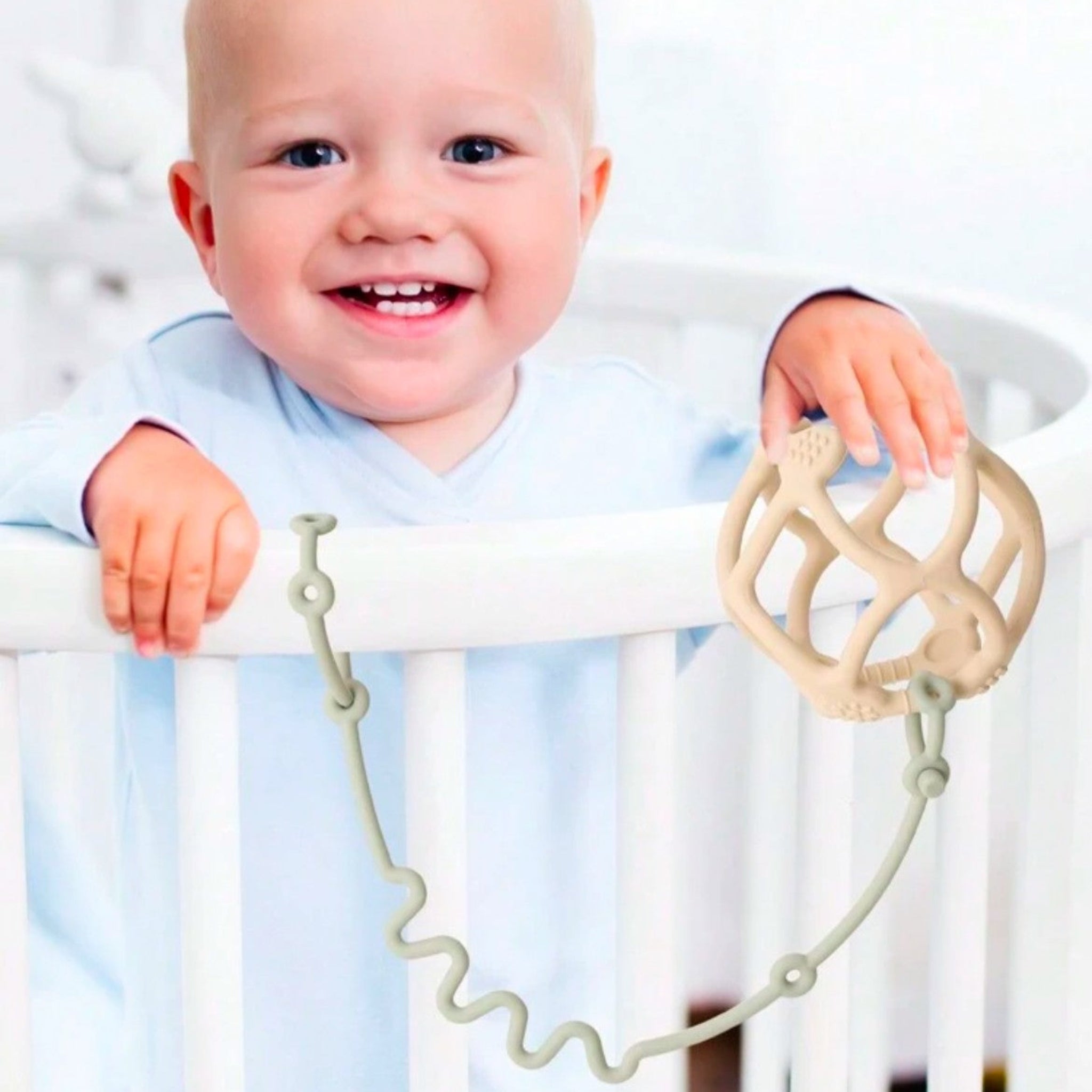 5pcs Baby Silicone Toy Straps-Everly Lane.