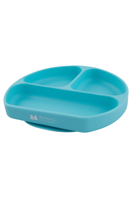 Silicone Suction Plate | Blue