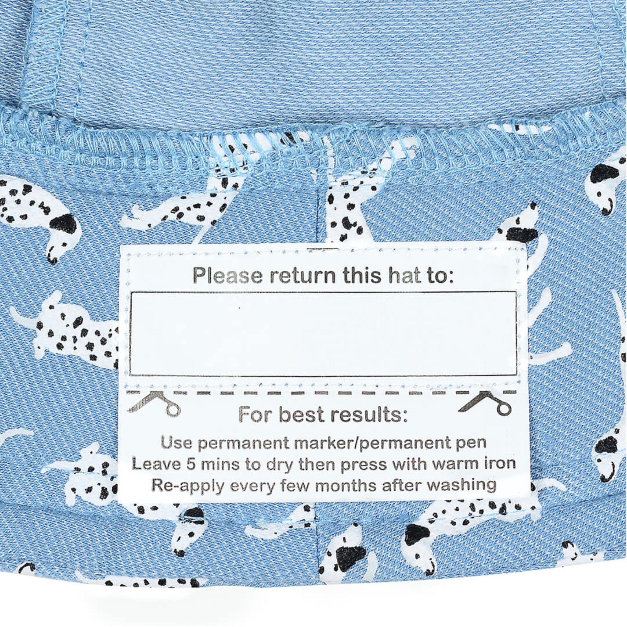 Dalmation| Legionnaire Flap Sun Hat- Bedhead Hats
