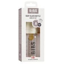 Glass Ivory Bottle set 110mls- BIBS Kollektive