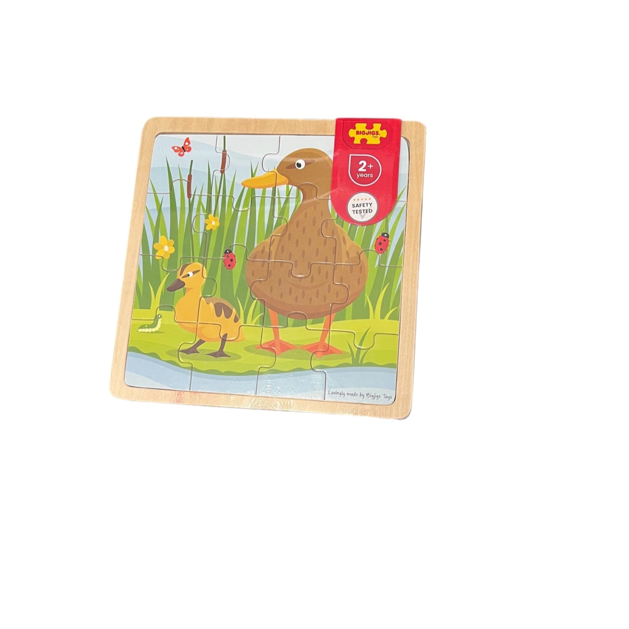 Duck and Duckling wooden puzzle- Artiwood/Bigjigs