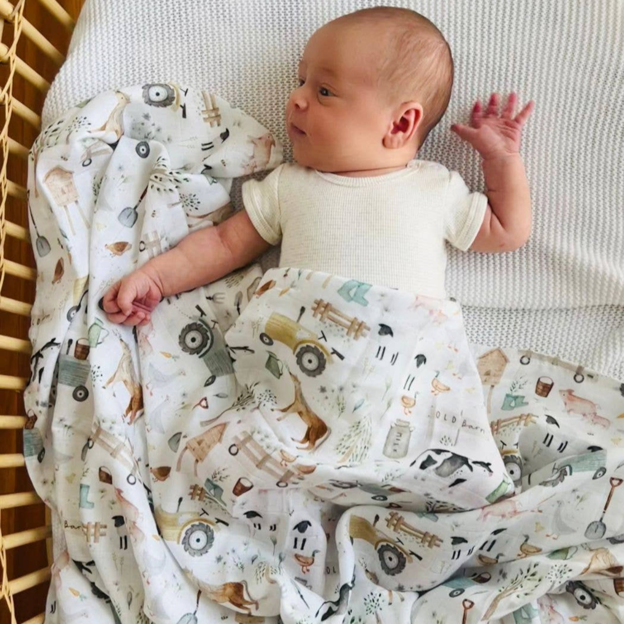 muslin wraps farm life