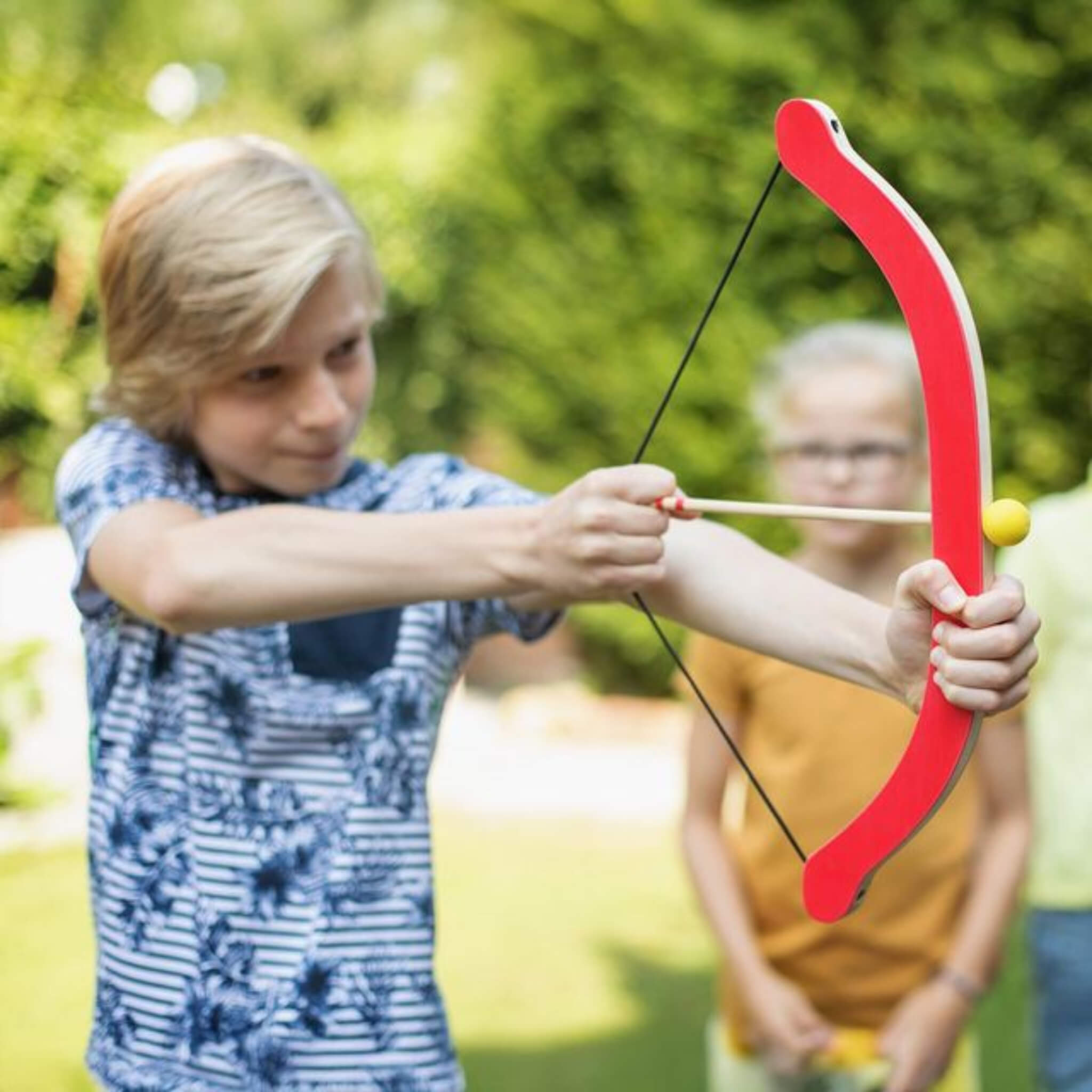 Kids Wooden Bow & Arrow Set – Child-Safe Archery Toy | Outdoor Play & Hand–Eye Coordination