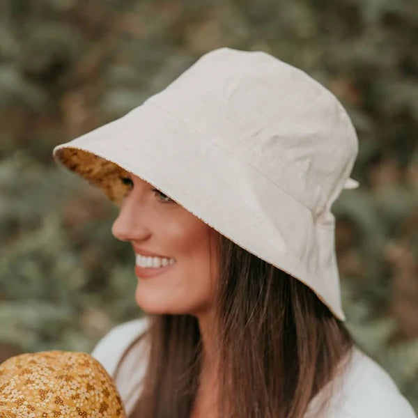 Farah/Flax|Ladies Reversible Sun Hat