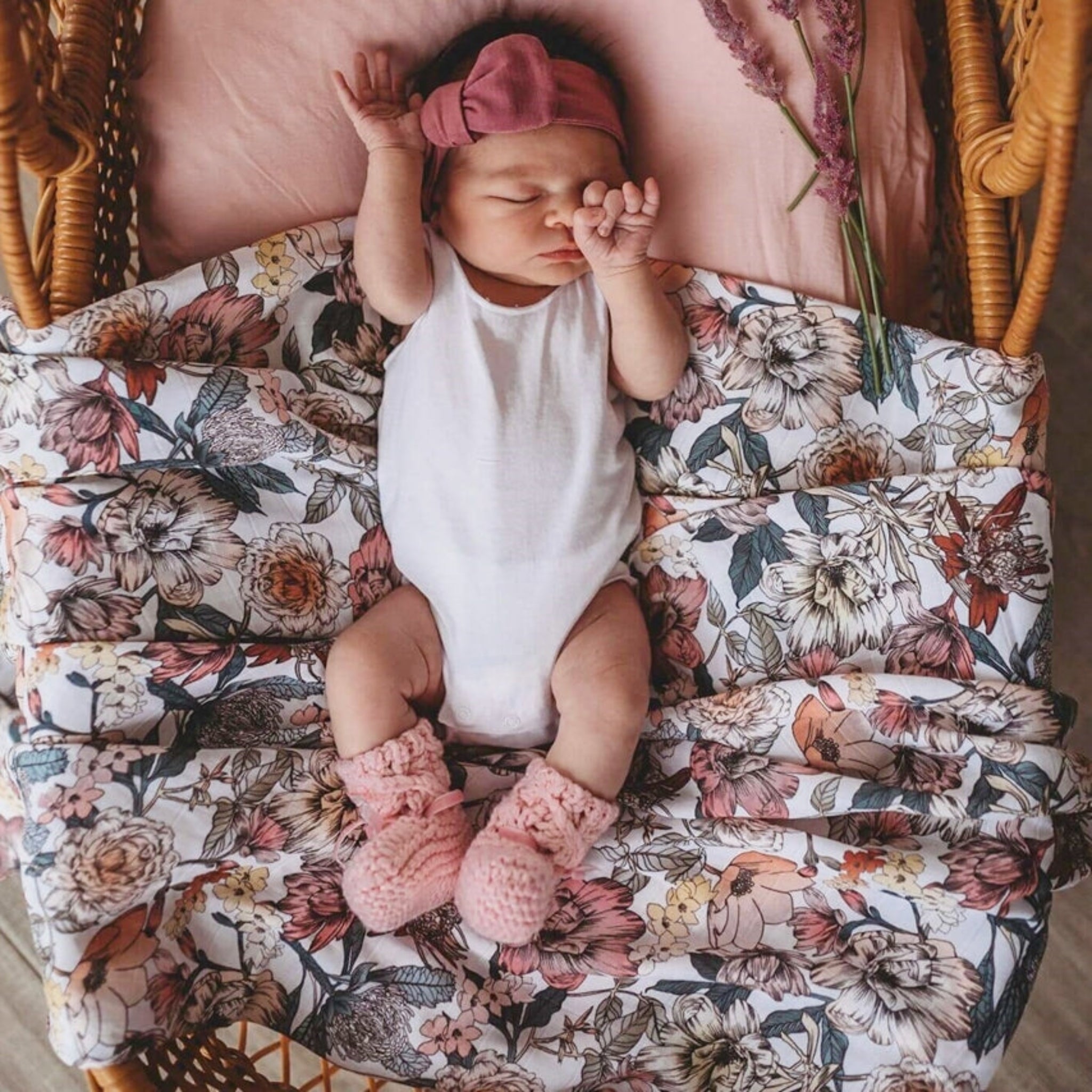Australiana  Organic Muslin Wrap-Snuggle Hunny