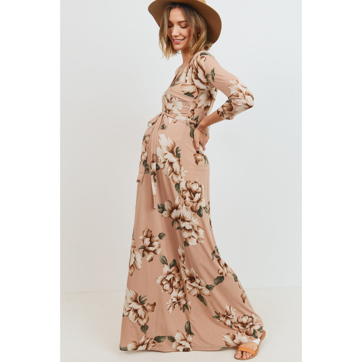 Blush Floral | Maternity/Nursing Dress