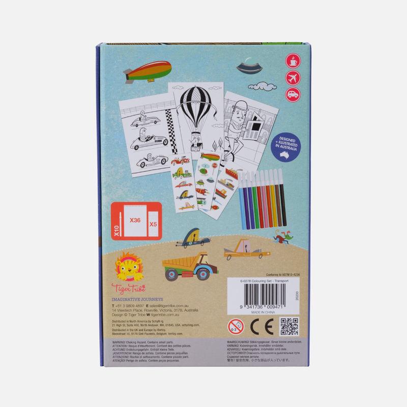 Colouring Set | Transport