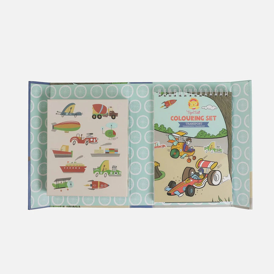 Colouring Set | Transport
