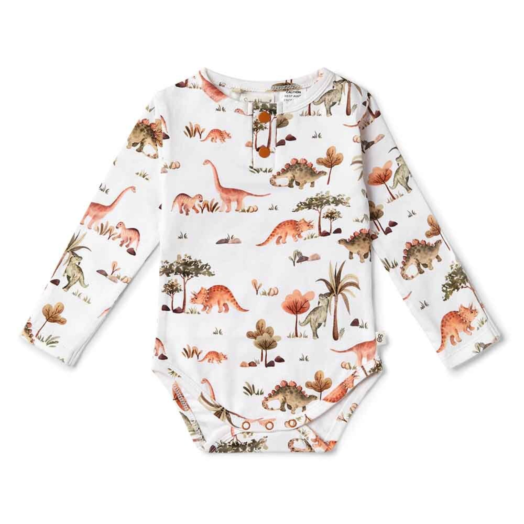 Dino | Long Sleeve Bodysuit