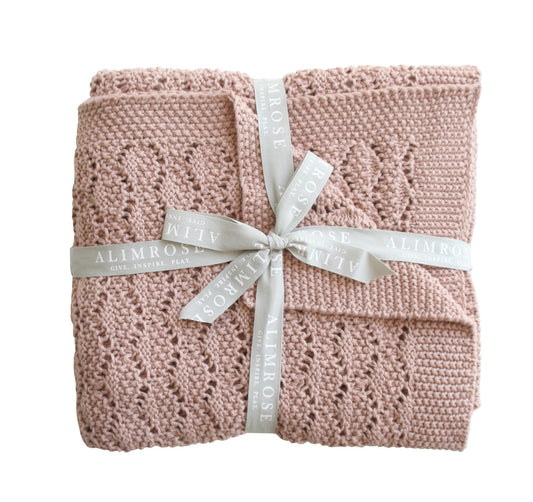Heritage Knit Blanket | Blossom
