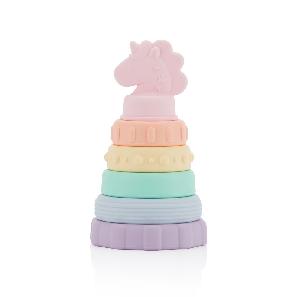 Itzy Stacker | Stacking + Teething Toy