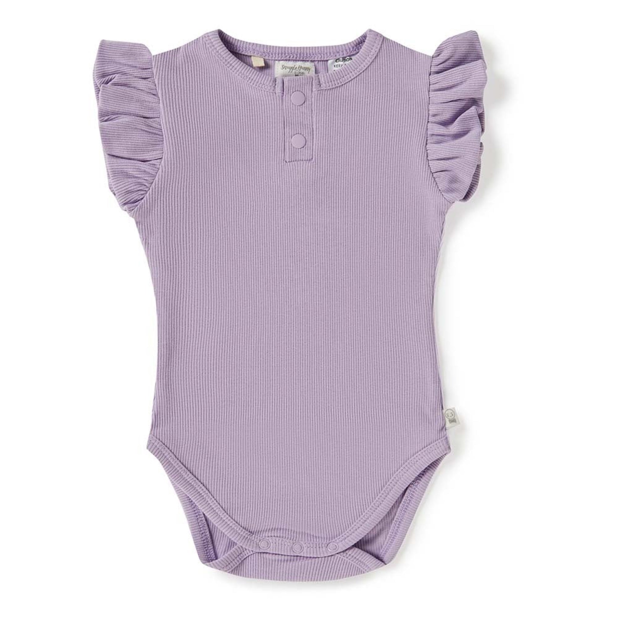 Jacaranda | Organic Short Sleeve Bodysuit