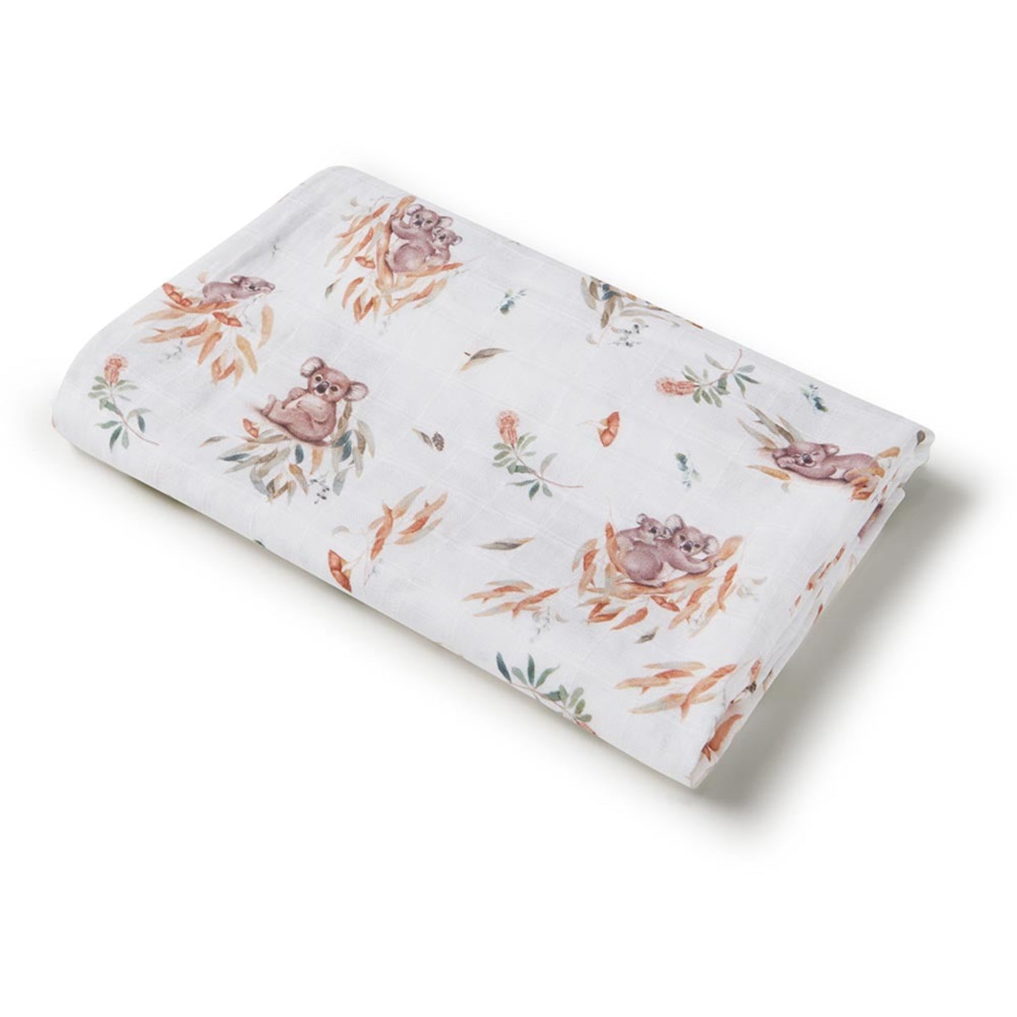 Organic Muslin Wrap Koala
