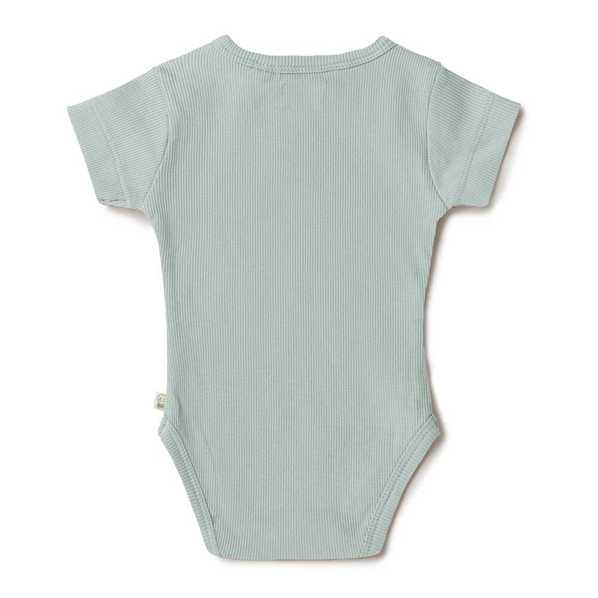 Sage | Organic Short Sleeve Bodysuit