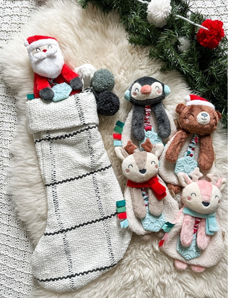 Christmas Itzy Lovey | Plush Toy w/ Teether