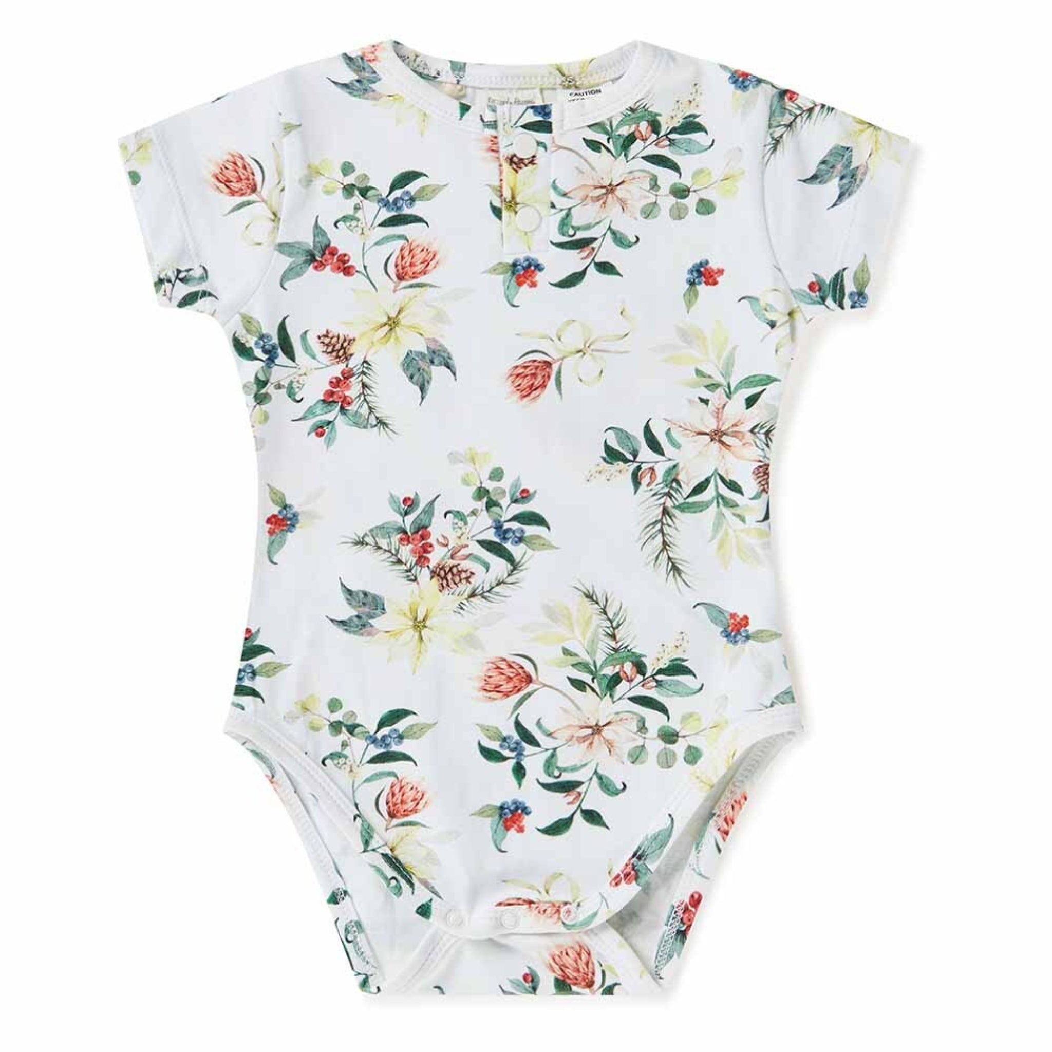 Festive Berry | LIMITED EDITION | Organic Short Sleeve Bodysuit