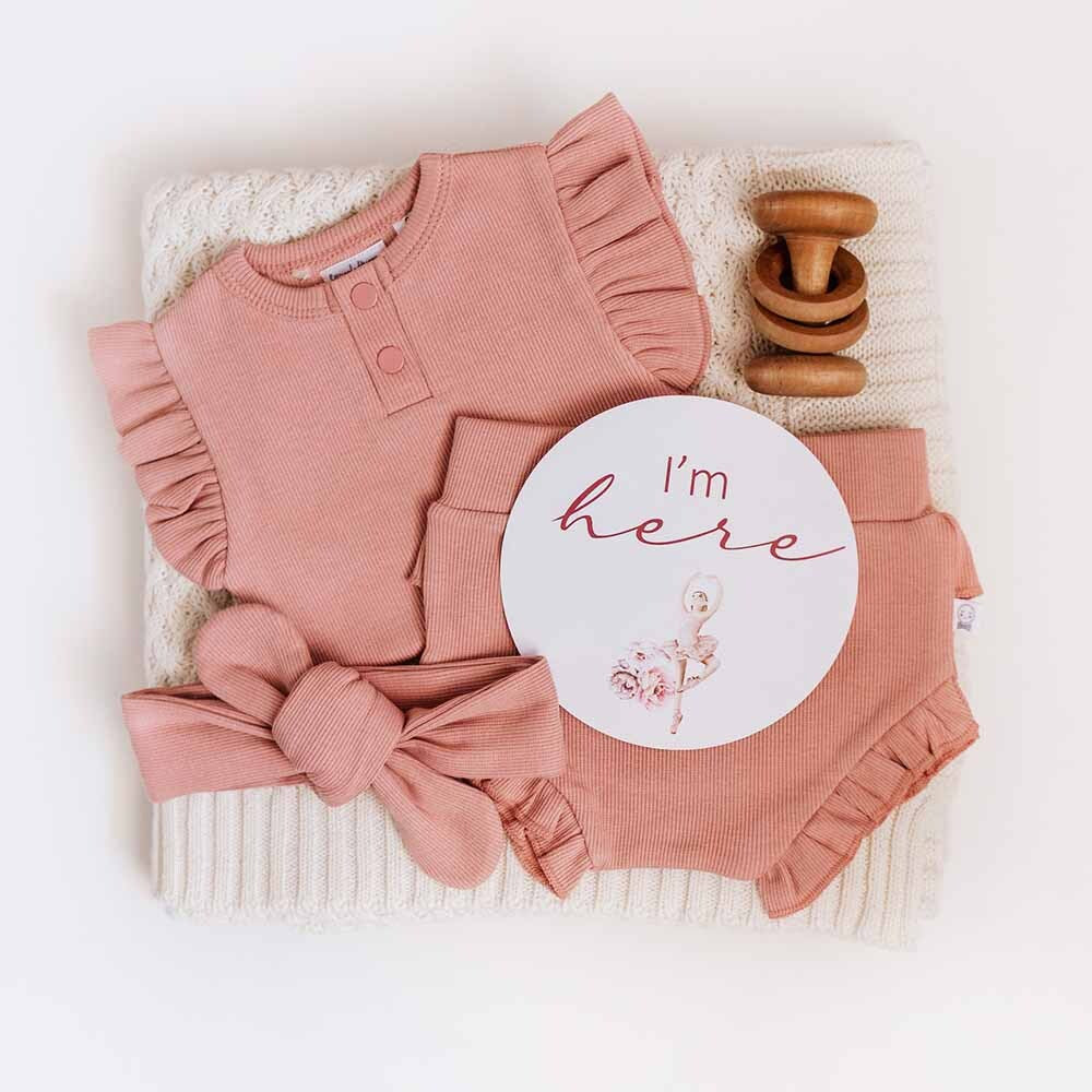 Rose Organic Bloomers-Snuggly Hunny